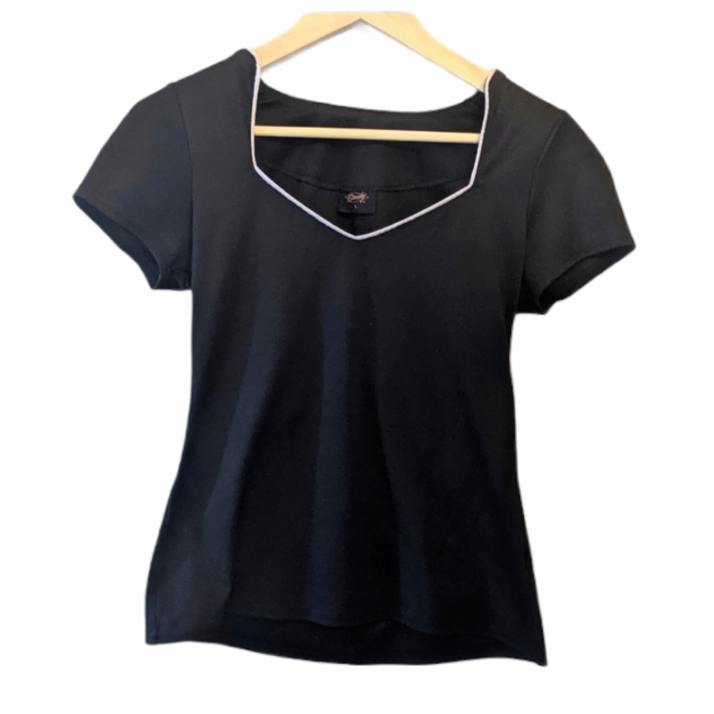 Steady Rockabilly Pinup Diamond Cut Black Shirt